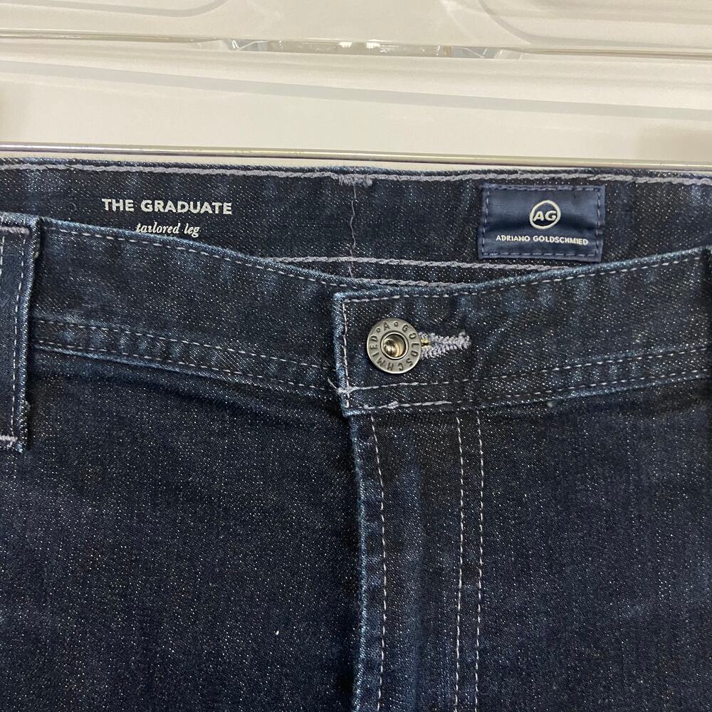 AG Adriano Goldschmied The Graduate Jeans Sz 38X32 - Picture 5 of 7